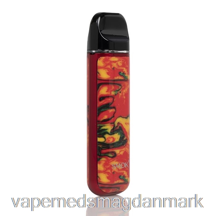 Engangs Vape Danmark Smok Novo 2 25w Pod System Rød/gul Harpiks